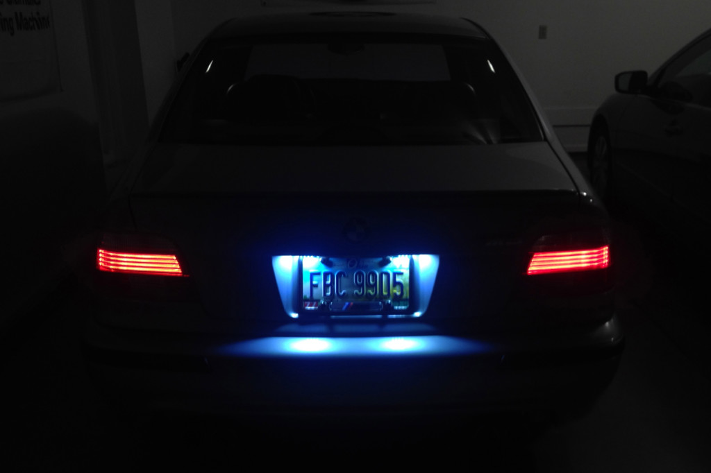 bmw e46 led license plate lights